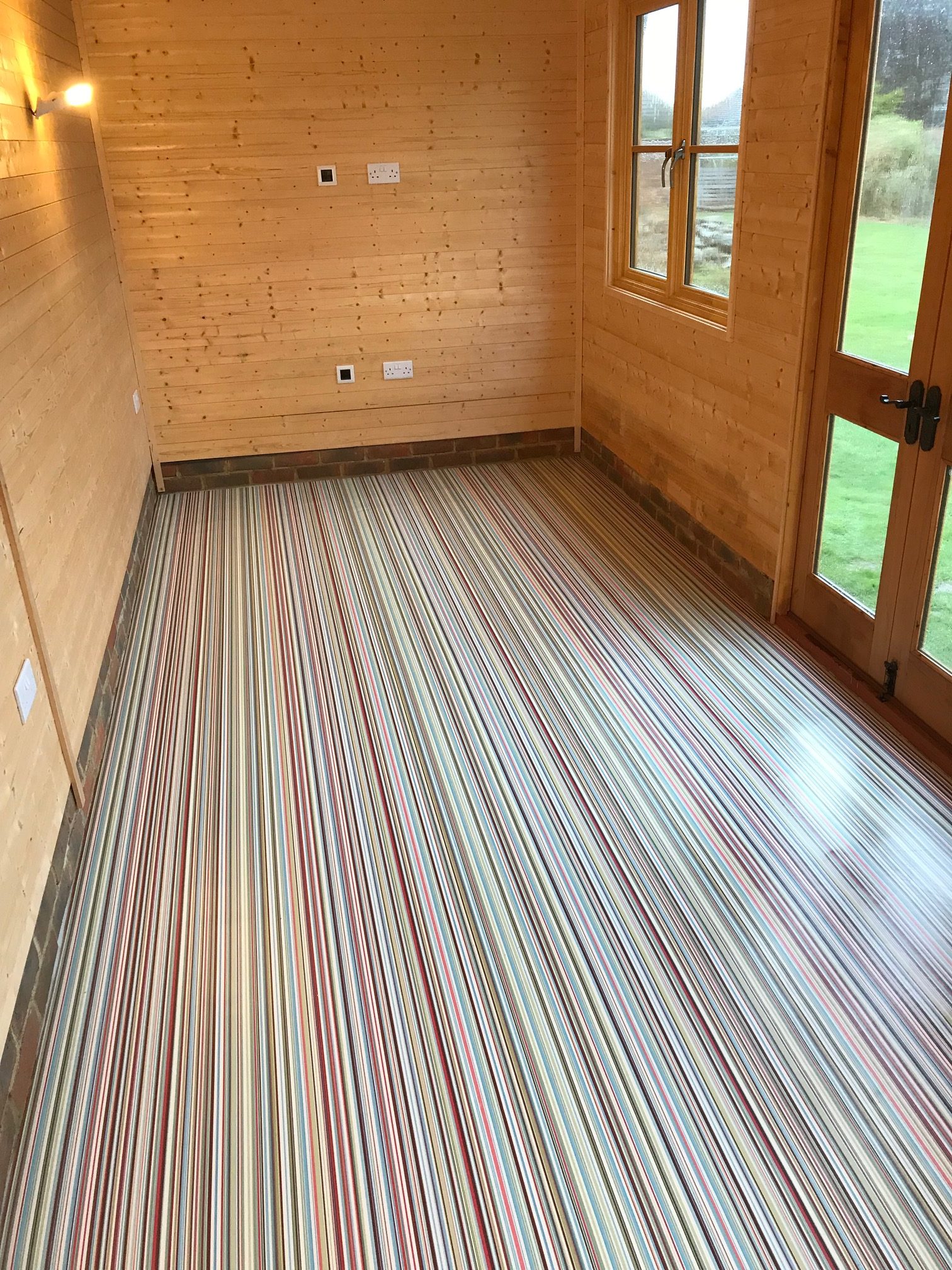 Garden office, Haywards Heath Mid Sussex Flooring